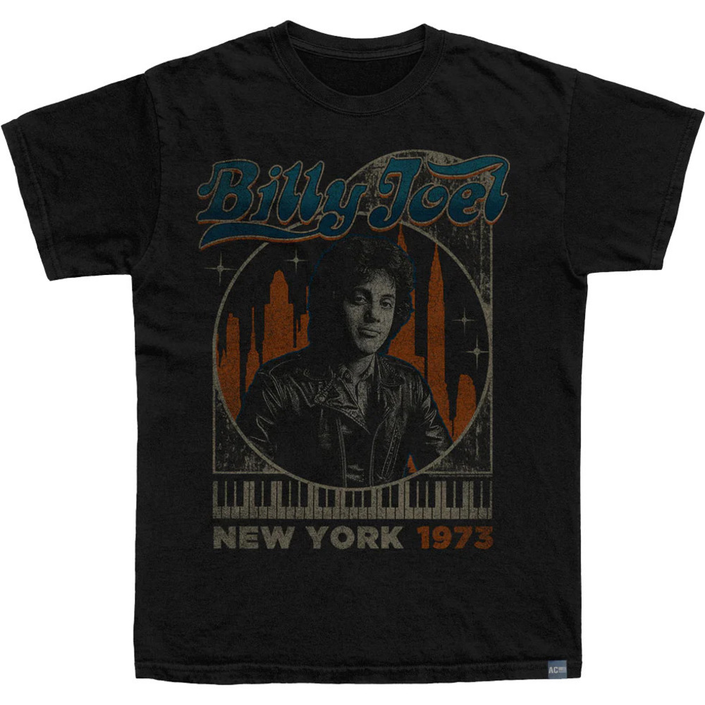 Made In Usa New York 1973 Billy Joel Tshirt
